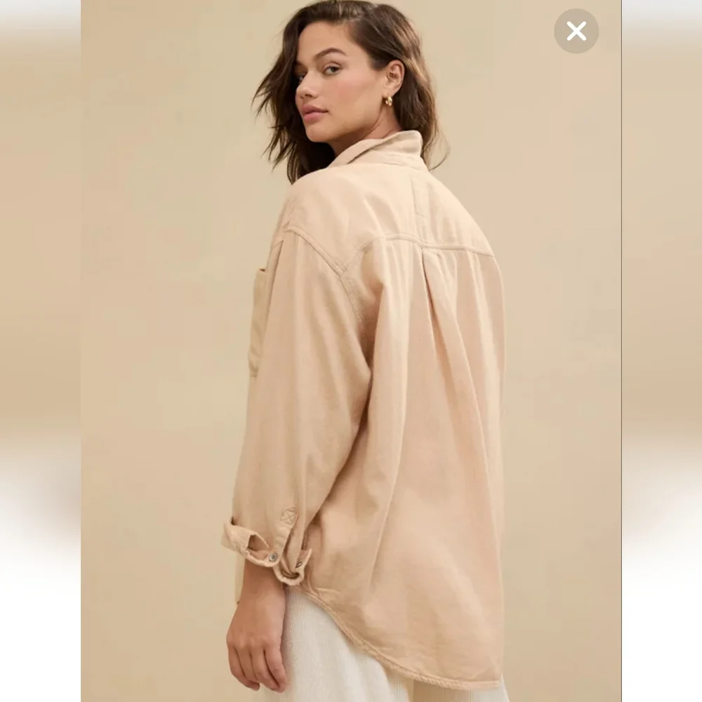 Aerie Amytime Favorite Twill Shirt - Picture 5 of 5